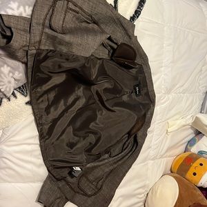 Dark grey buisness casual cropped blazer